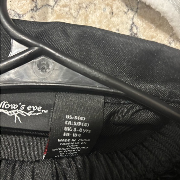 Halloween Kids Black and Neon Yellow Firefighter Costume - Picture 3 of 4